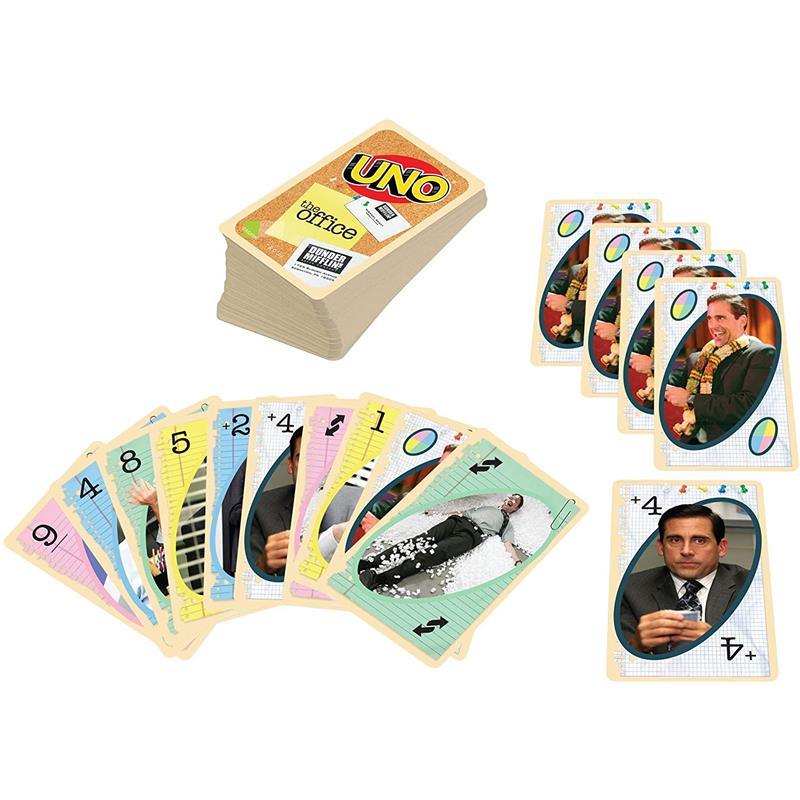 Mattel - Uno The Office Card Game Image 4