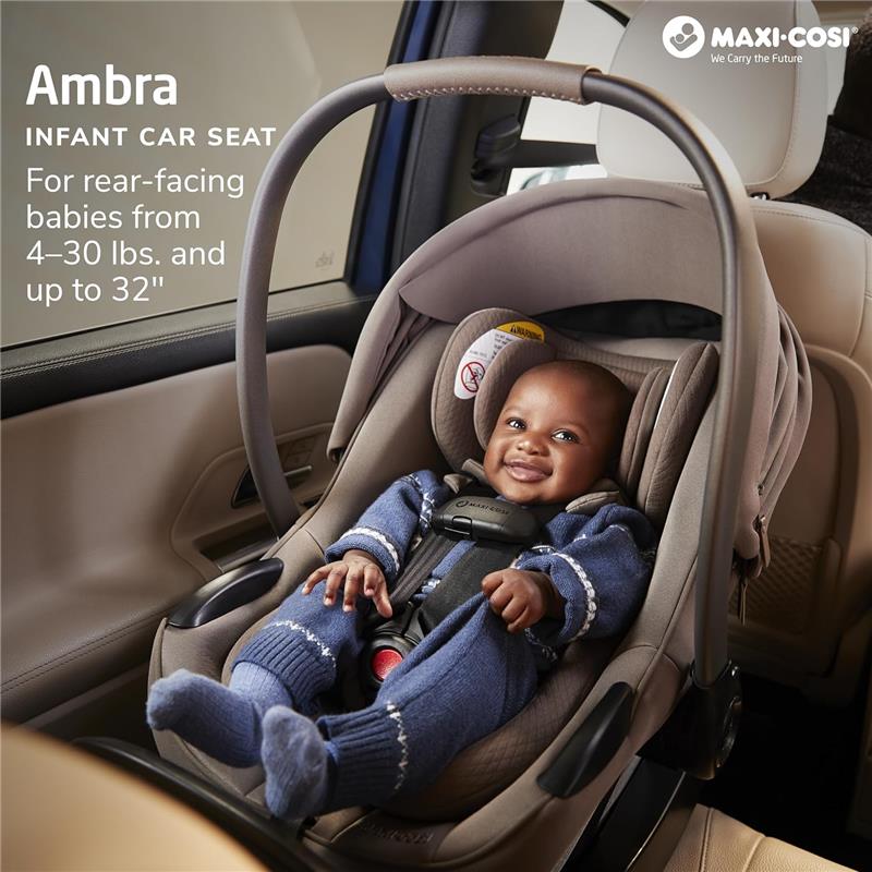 Maxi-Cosi Ambra Infant Car Seat, Truffle Image 11