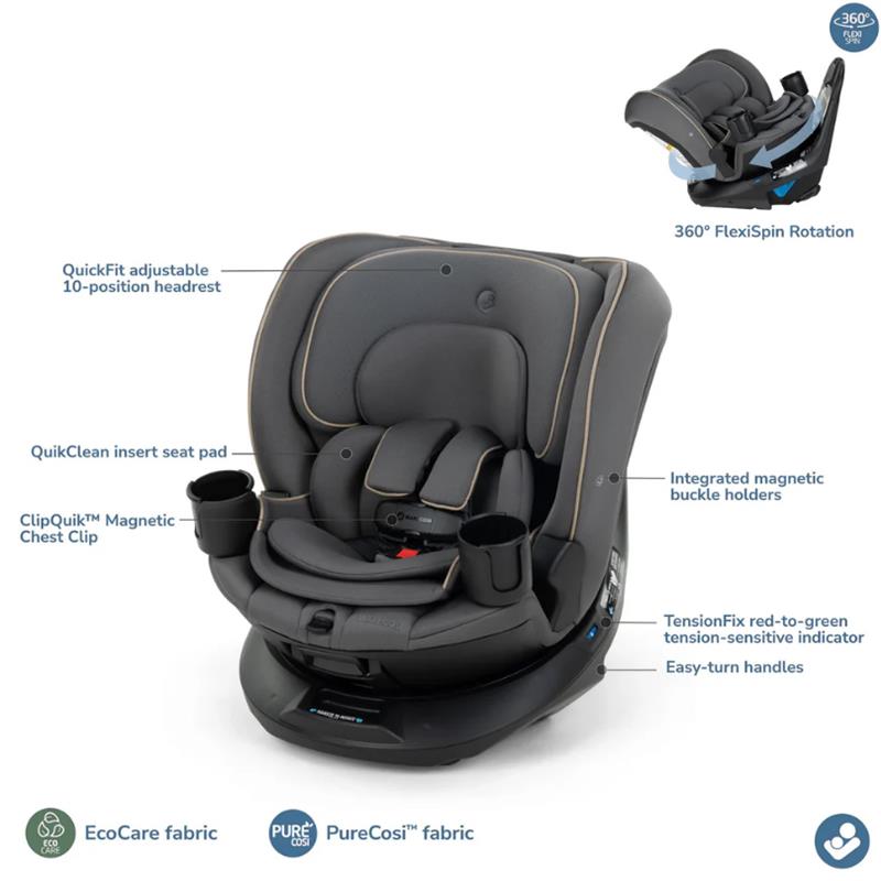 Maxi-Cosi - Andi 360 Rotating All-in-One Convertible Car Seat, Truffle Image 2