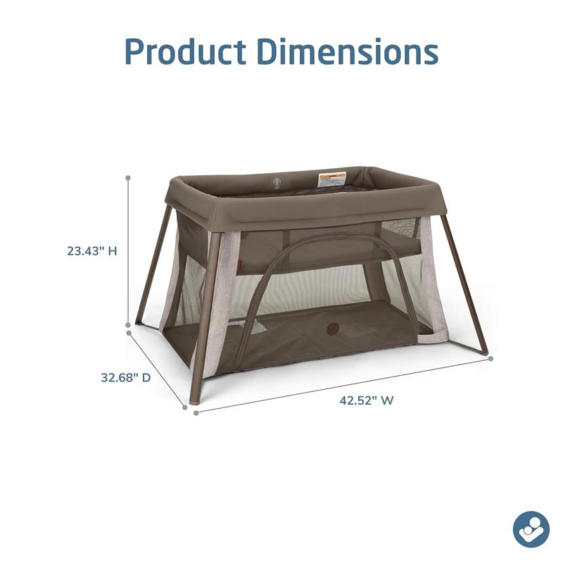 maxi cosi bassinet dimensions Maxi Cosi Calao Travel Play Yard, Classic Truffle
