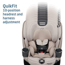 Maxi-Cosi - Emme 360 All-in-One Convertible Car Seat, Desert Wonder Image 6