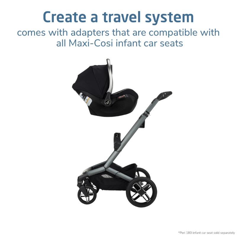 Maxi-Cosi - Fame Modular Stroller, Twillic Black Image 4