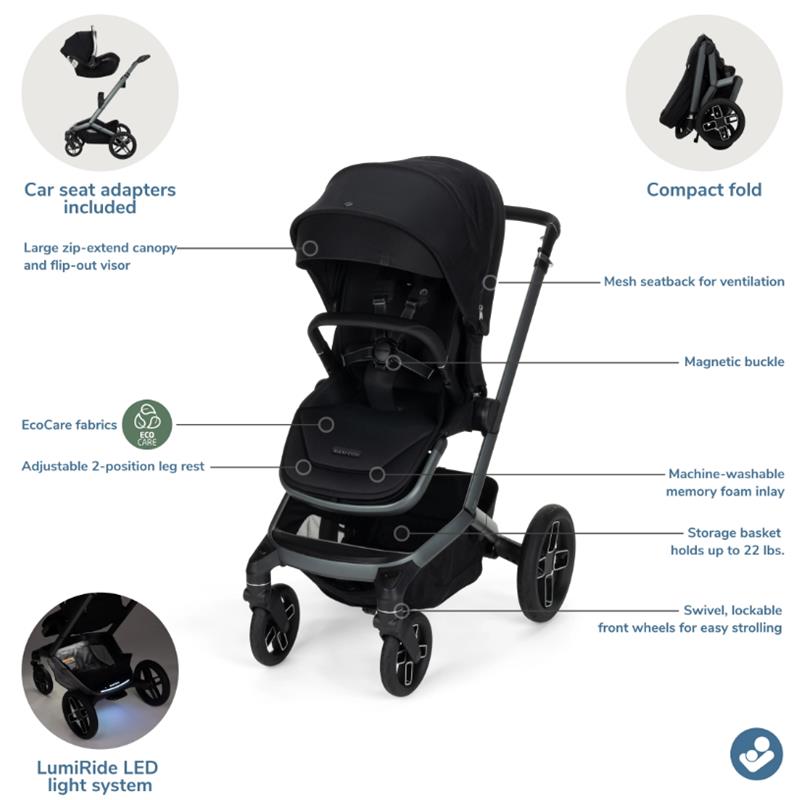 Maxi-Cosi - Fame Modular Stroller, Twillic Truffle Image 14