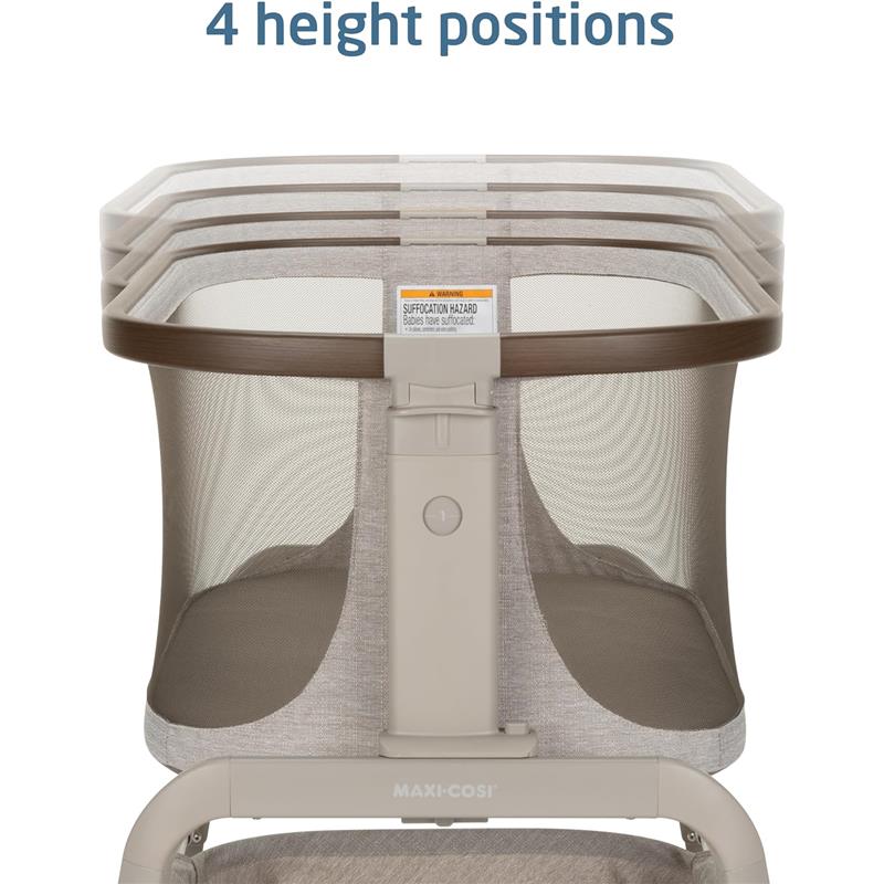 Maxi-Cosi - Iora Baby Bassinets Bedside Sleeper, Truffle Image 12