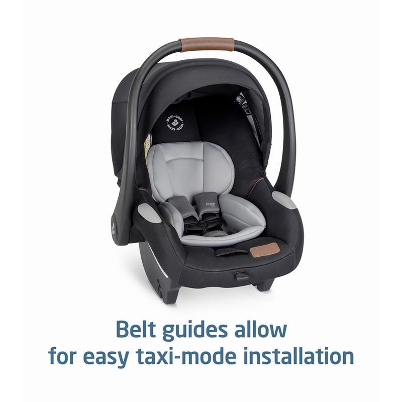 Maxi-Cosi - Mico Luxe+ Infant Car Seat, Essential Black Image 3