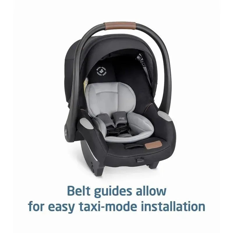 maxi cosi infant car seat leather handle Maxi-Cosi - Mico Luxe+ Infant Car Seat, Essential Black