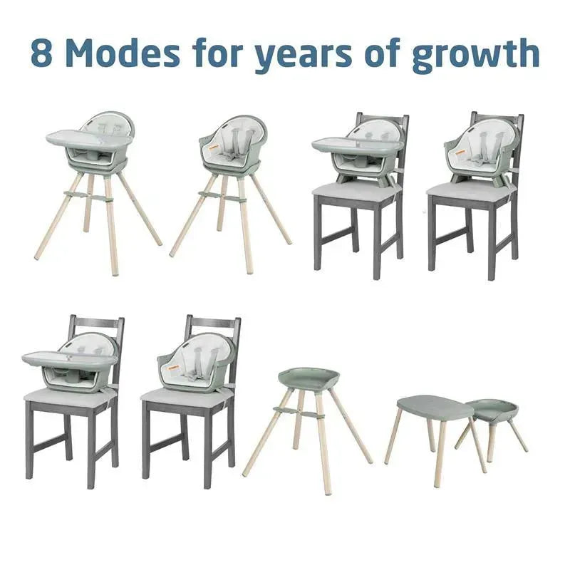 maxi cosi moa 8-in-1 high chair reviews Maxi Cosi Classic Green Moa 8-in-1 High Chair