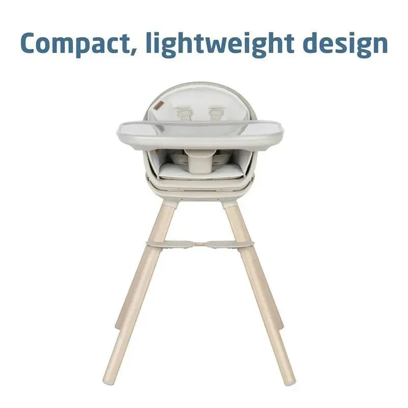 maxi-cosi moa 8-in-1 high chair - classic oat Maxi Cosi Classic Oat Moa 8-in-1 High Chair