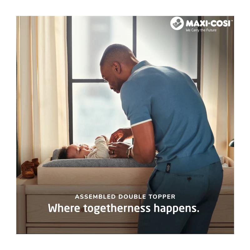 Maxi-Cosi - Nursery Assembled Double Topper, Onyx Heritage Image 6