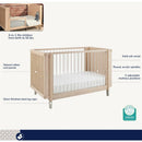 Maxi-Cosi Nursery Brisa 4-in-1 Convertible Crib with Toddler Bed Image 5