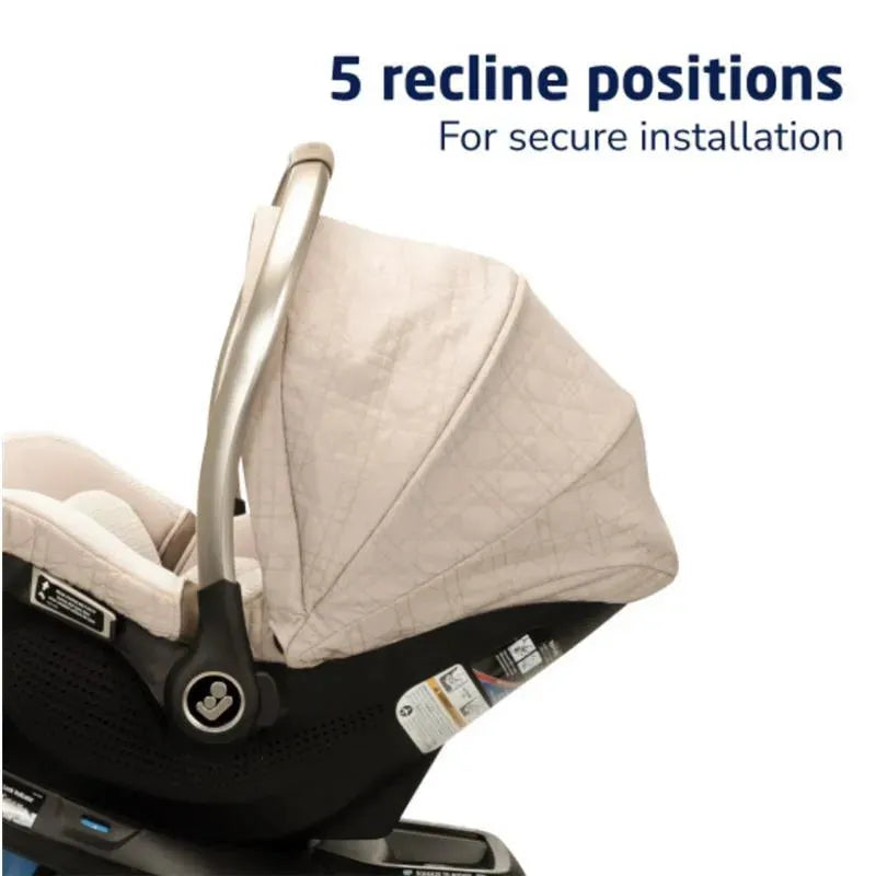 maxi cosi 7 position car seat Maxi-Cosi Kindred Peri 180° Rotating Infant Car Seat Natural Heritage