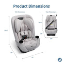 Maxi-Cosi - Pria All-in-One Convertible Car Seat, SeaDrift Image 4