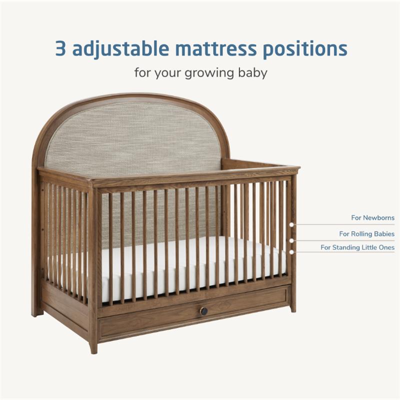 Maxi Cosi Quiet Luxury 6-in-1 Convertible Crib with Toddler Bed