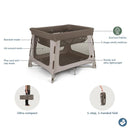 Maxi-Cosi - Swift Baby Playard with Mat, Truffle Image 2