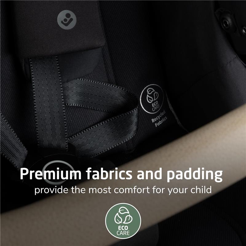 Maxi-Cosi Zelia Pro 5-in-1 Travel System with Mico Pro Infant Car Seat, Caspian Caviar Image 4