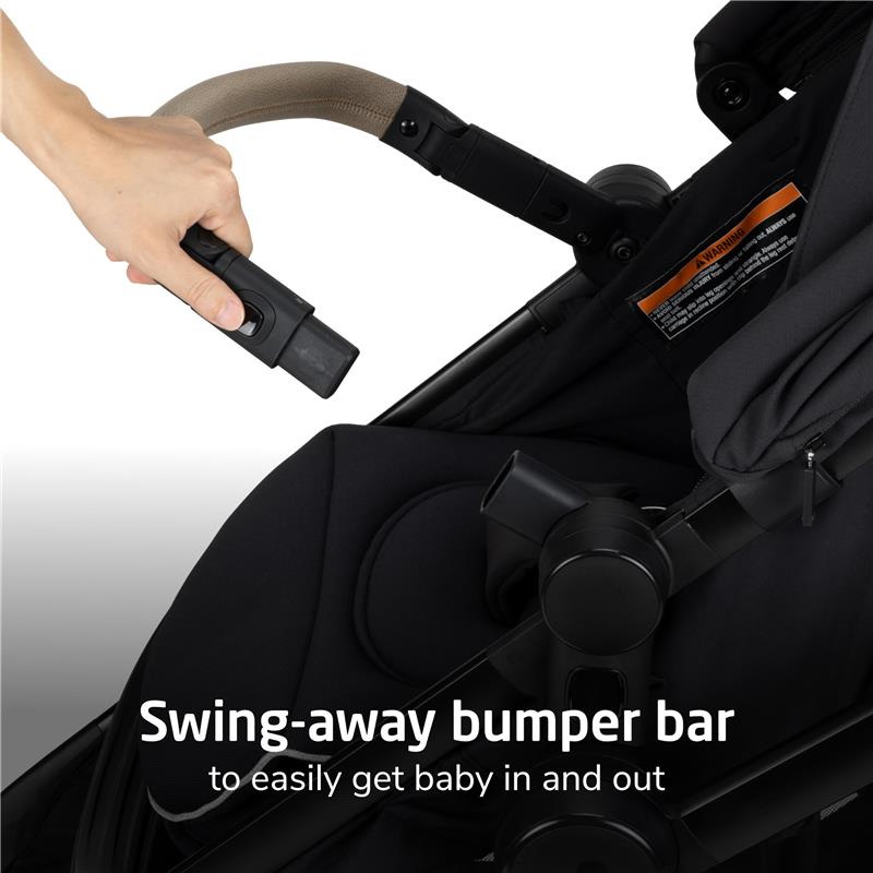Maxi-Cosi Zelia Pro 5-in-1 Travel System with Mico Pro Infant Car Seat, Caspian Caviar Image 5