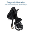 Maxi-Cosi Zelia Pro 5-in-1 Travel System with Mico Pro Infant Car Seat, Caspian Caviar Image 6