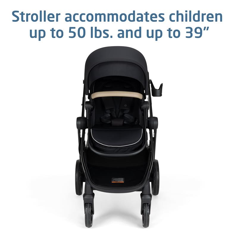 maxi cosi infant car seat stroller Maxi-Cosi Zelia Pro 5-in-1 Modular Travel System Caspian Caviar