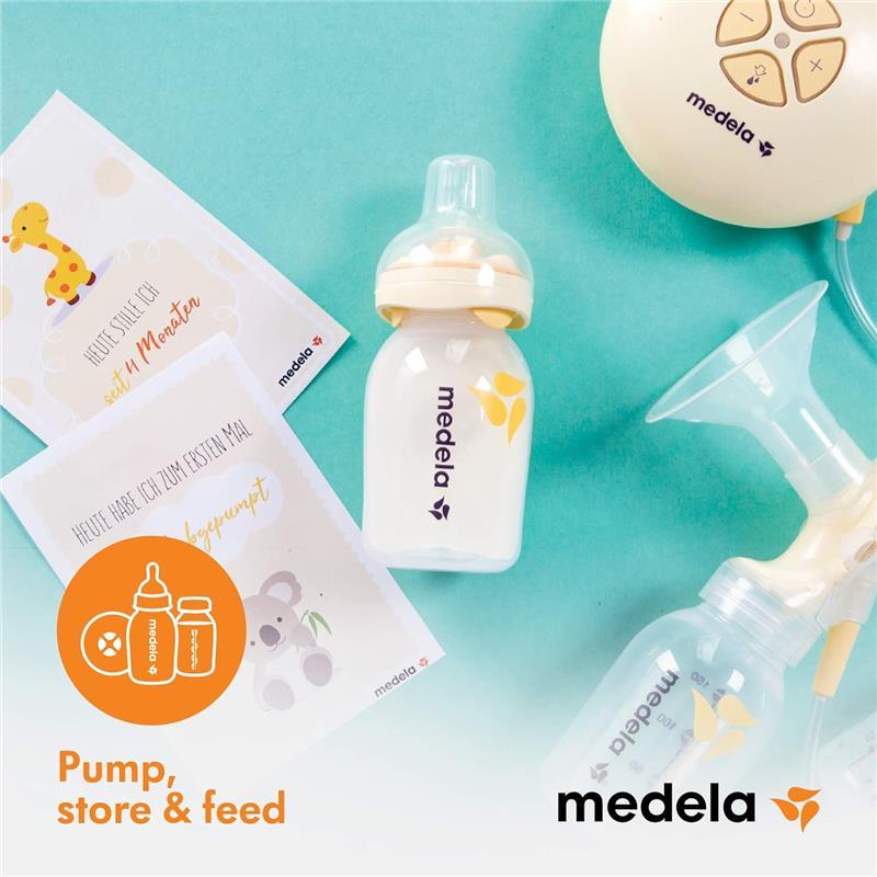 Medela - 6Pk Breast Milk Collection & Storage Bottles Image 3