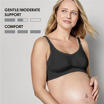 Medela - Keep Cool Bra Seamless Comfort Breathable Pregnancy Bra - Black Image 2