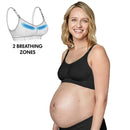 Medela - Keep Cool Bra Seamless Comfort Breathable Pregnancy Bra - Black Image 3