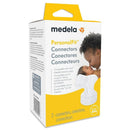 Medela - PersonalFit Connectors Compatible with Pump in Style Advanced Breast Pump Image 3