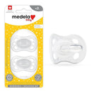 Medela - 2Pk Baby Pacifier, Clear Image 1
