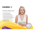 Medela Nursing Sleep Bra, White Image 3