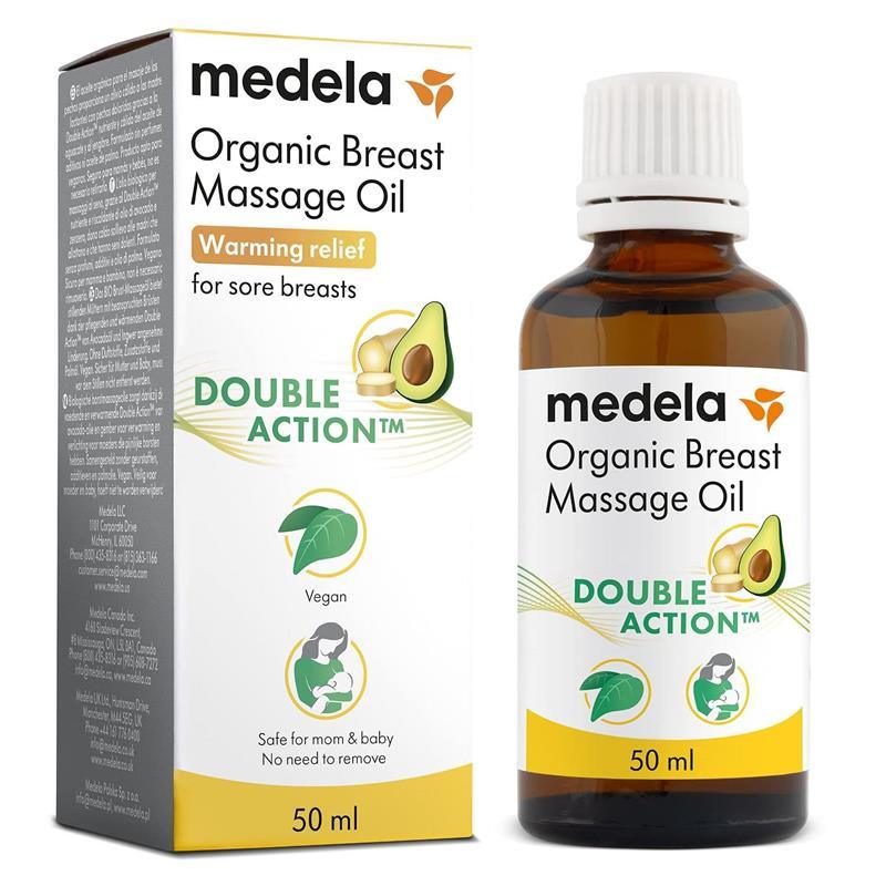 Medela - Organic Breast Massage Oil for Breastfeeding Mothers Image 1