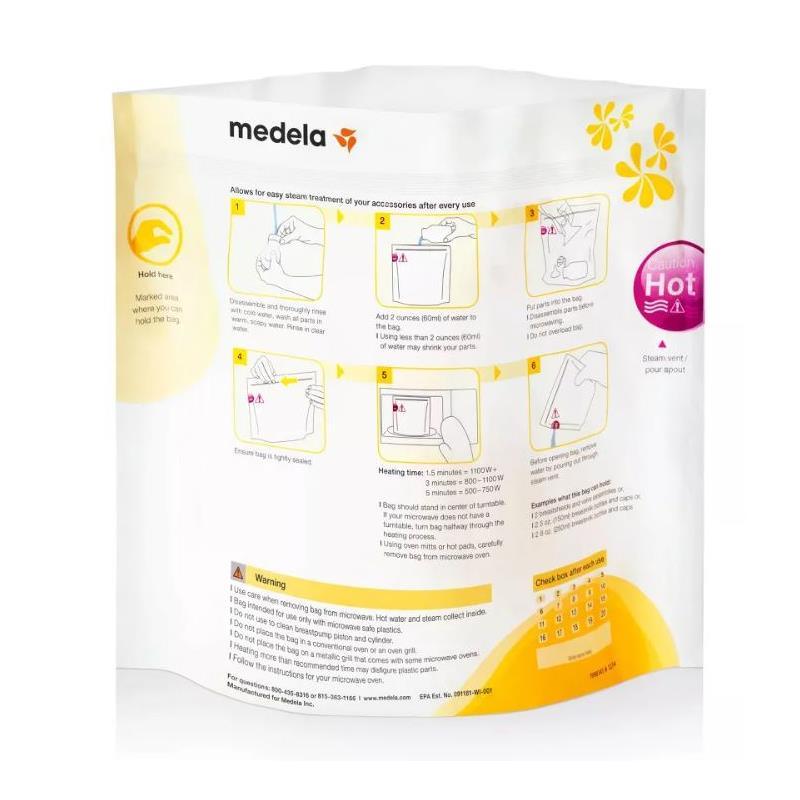 Medela - Quick Clean Micro Steam Bags Image 2