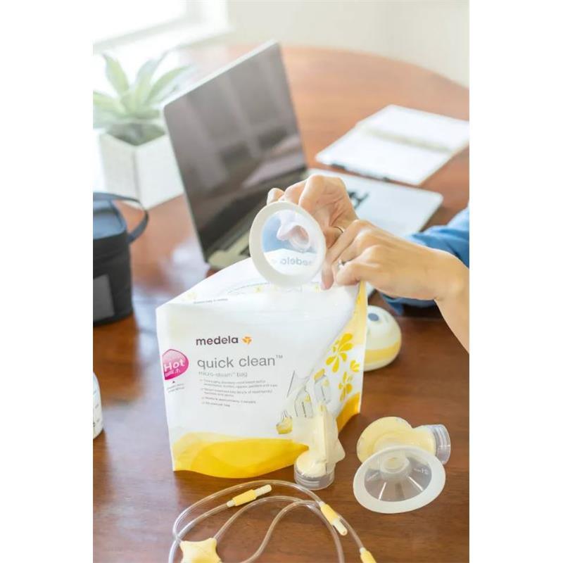 Medela Quick Clean Micro-Steam Bags - 5 count