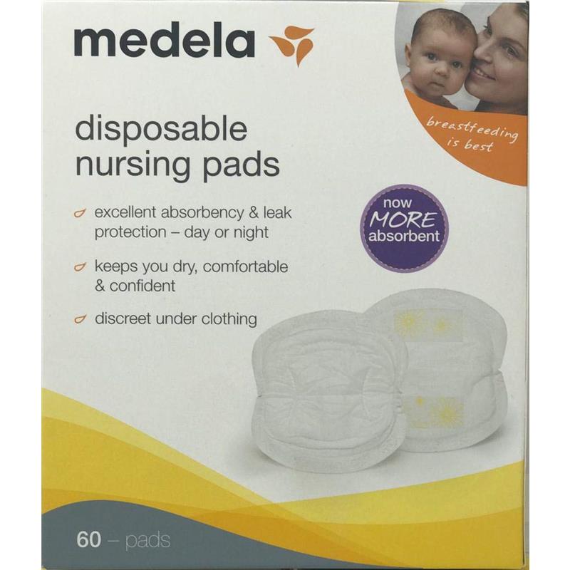 Medela - Safe & Dry™ Super Absorbency Disposable Nursing Pads, 60 Count Image 5
