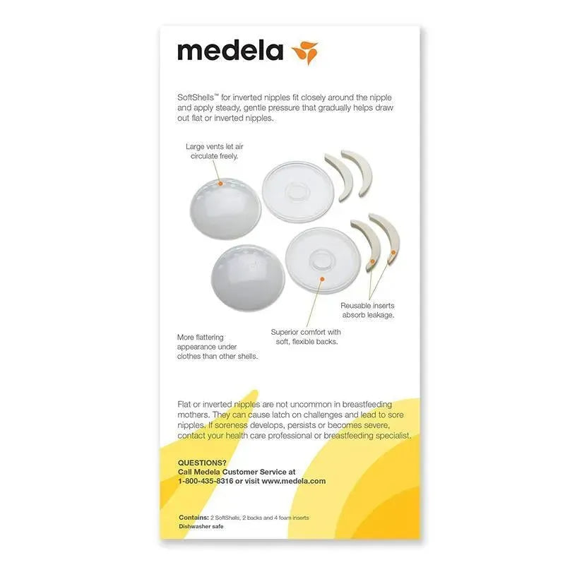 Medela - SoftShells Breast Shells Image 3
