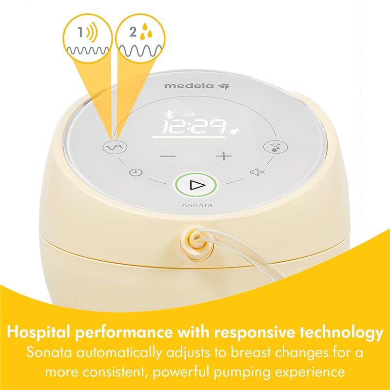Medela - Sonata® Breast Pump With Personalfit Flex™ Breast Shields Image 2