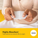 Medela - Ultra-Breathable Nursing Pads, Highly Absorbent, Super Soft, Discreet Design For Comfortable Wear, Pack Of 60 Image 4