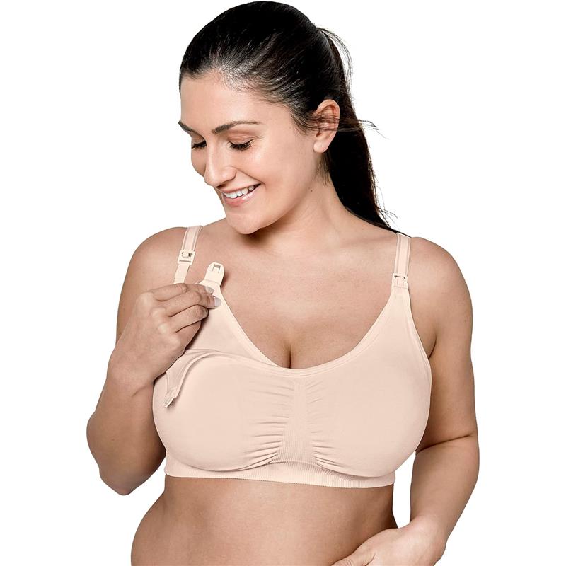 Medela - Women's 3 in 1 Nursing & Pumping Bra, Chai L Image 1