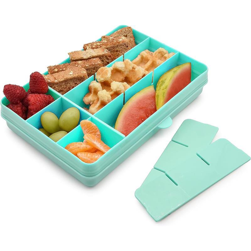 Melii - 12 Compartments Divided Snack Container, Blue Image 3