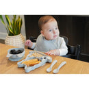 Melii - 5Pk Silicone Set, Suction Plate, Bowl, Bottle & 2 Spoons, Bulldog Image 2