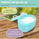 Melii - Baby Formula Storage Container with Integrated Scoop 400ml / 13.5oz Capacity, Blue Image 4