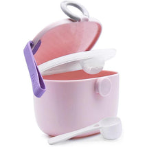 Melii - Baby Formula Storage Container with Integrated Scoop 400ml / 13.5oz Capacity, Pink Image 1