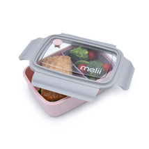 Melii - Bento Box with Removable Compartments, 1250ml, Pink Purple Grey Image 1