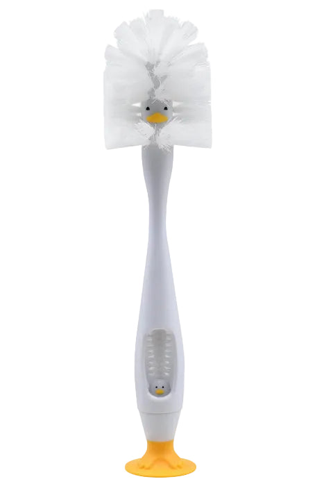 Melii - Bottle Brush & Nipple Cleaner with Bristles, Duck Image 2
