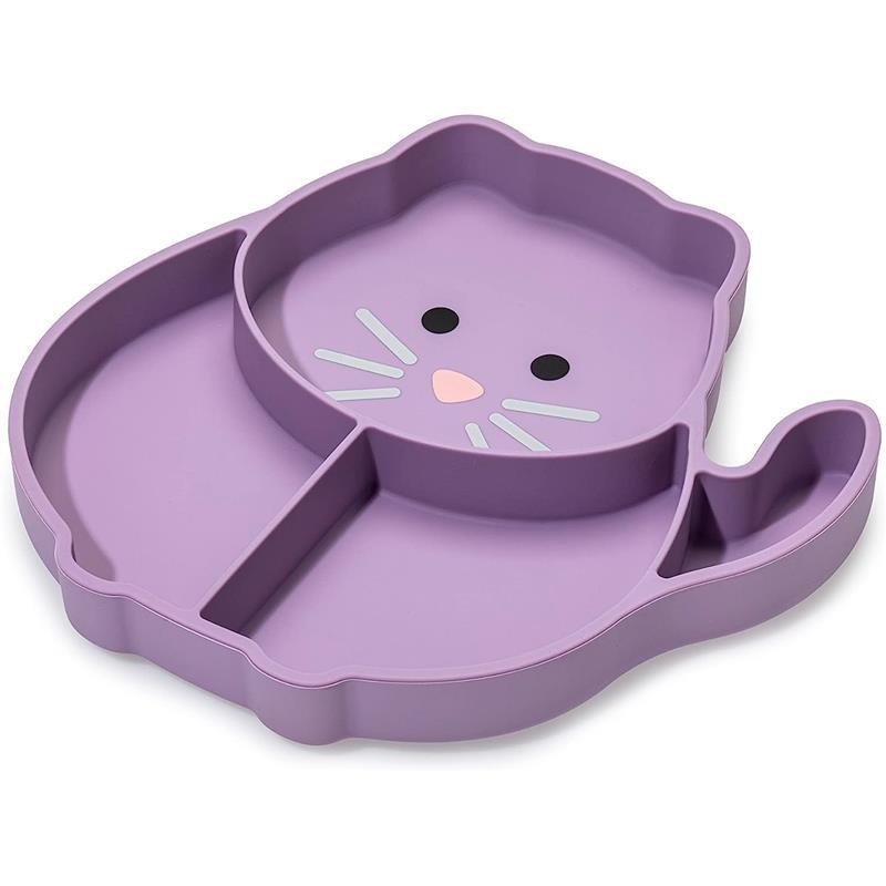Melii - Divided Silicone Suction Plate, Cat Image 1