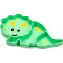 Melii - Divided Silicone Suction Plate, Dinosaur Image 1