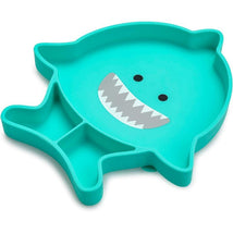 Melii - Divided Silicone Suction Plate, Shark Image 1