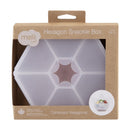 Melii - Luxe Hexagon Snackle Box - Berry Image 1