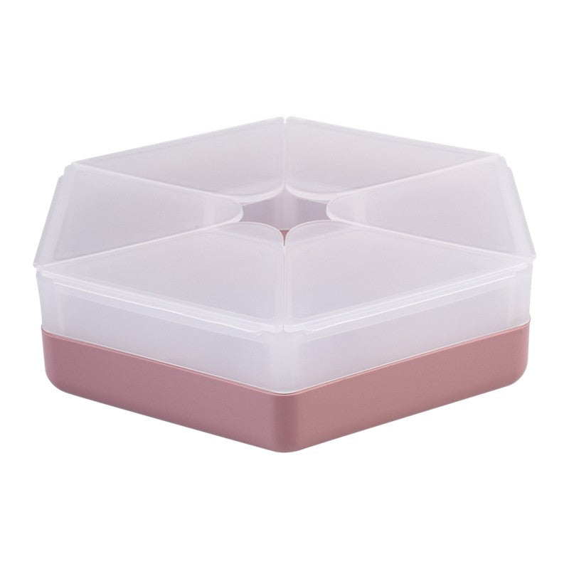 Melii - Luxe Hexagon Snackle Box - Berry Image 3