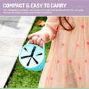 Melii - Silicone Collapsible Snack Container With Finger Trap, Blue Image 6