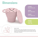 Melii Collapsible Silicone Container 10.7 fl oz / 315 mL - Pink Image 3
