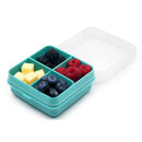 Melii Snackle Box 4 Compartment Petite, Blue Image 1